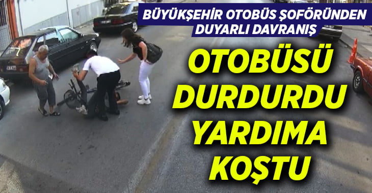 Büyükşehir Otobüs Şoföründen Duyarlı Davranış