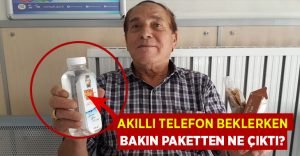 Akıllı telefon beklerken, bakın paketten ne çıktı?