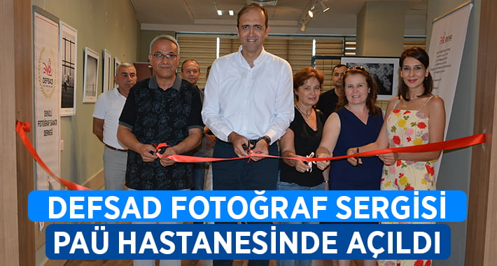 DEFSAD Fotoğraf sergisi PAÜ Hastanesinde açıldı