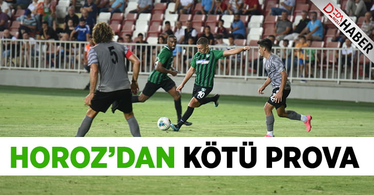 YUKATEL Denizlispor’dan tatsız prova