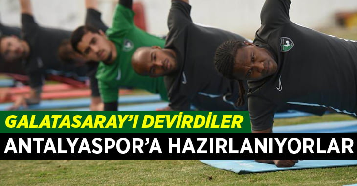 Denizlispor, Antalyaspor maçı hazırlıklarına başladı