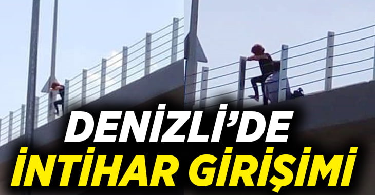 Denizli’de intihar girişimi