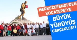 Kocatepe’ye büyük yürüyüş gerçekleştirildi