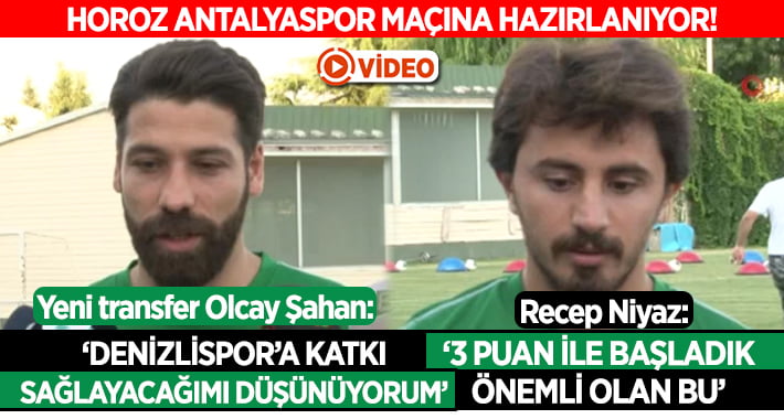 Olcay ve Recep Antalyaspor maçı hakkında konuştu!