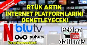 RTÜK denetimine Youtube dahil mi?