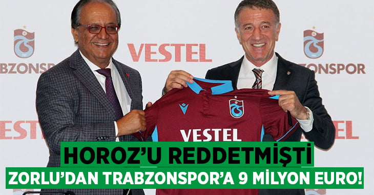 Zorlu Horoz’u reddetmişti.. Trabzonspor’la 9 milyon euro’luk anlaşma yaptı!