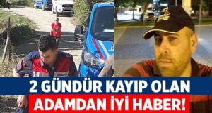 Kayıp adam 2 gün sonra bulundu!