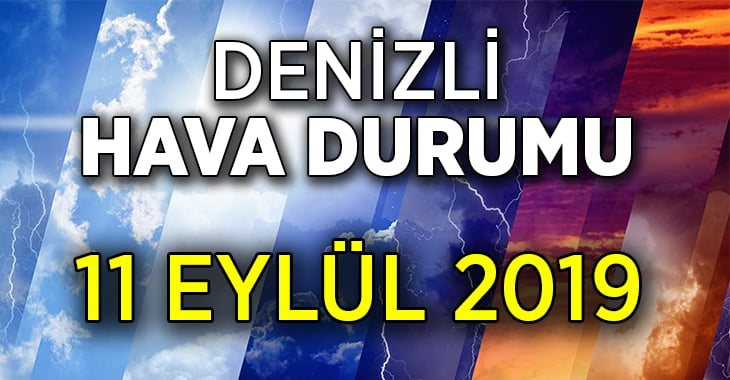 (Güncel) Denizli hava durumu