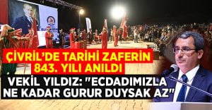 Tarihi zaferin 843. yılı anıldı