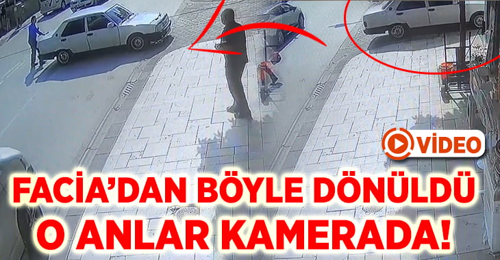 Faciadan böyle dönüldü.. O anlar kamerada!