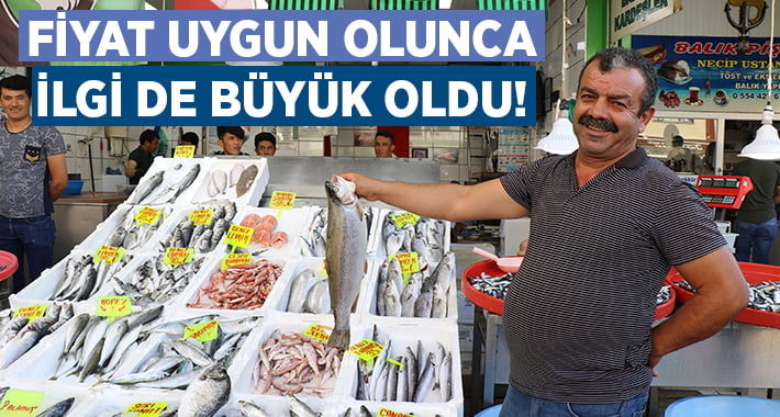 Fiyat uygun olunca ilgi büyük oldu!