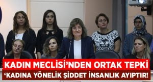 “Kadına yönelik şiddet insanlık ayıbıdır”   