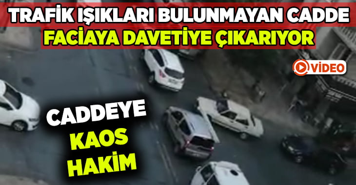 Denizli’de kontrolsüz kavşak tehlike saçıyor