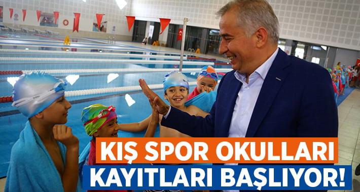 Büyükşehir’de Kış spor okulları kayıtları başlıyor