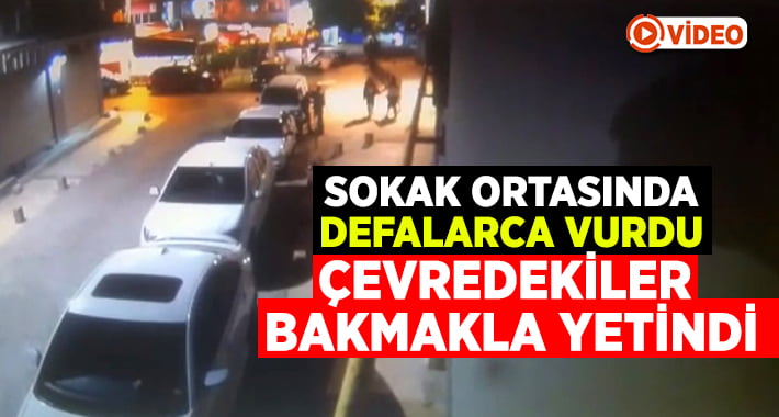 Sokak ortasında darp edilen kadının yardımına kimse gitmedi