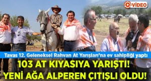 Tavas 12. Geleneksel rahvan at yarışları’na ev sahipliği yaptı!