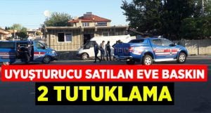 Jandarmadan uyuşturucu operasyonu: 2 kişi tutuklandı