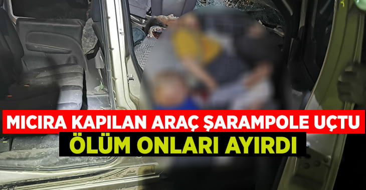 Denizli’de feci kaza evli çifti ayırdı