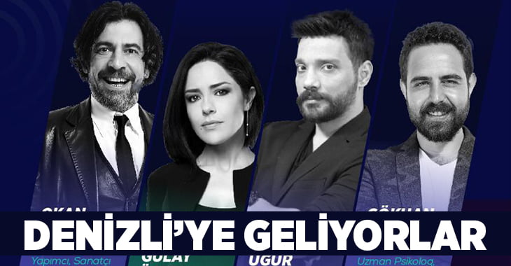 Okan Bayülgen ve Oğuzhan Uğur Denizli’ye geliyor