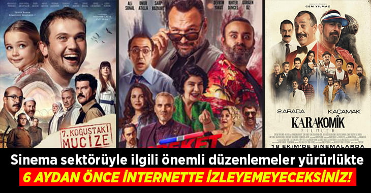 Sinema sektöründe yeni düzenleme! Vizyona giren filmler…