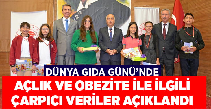 Dünya Gıda Günü’nde açlık ve obezite ile ilgili çarpıcı veriler açıklandı