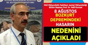 Bozkurt depremindeki yıkımın nedenlerine ilişkin önemli tespit