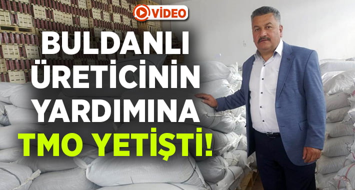 Buldan’da kuru üzüm üreticilerinin imdadına TMO yetişti