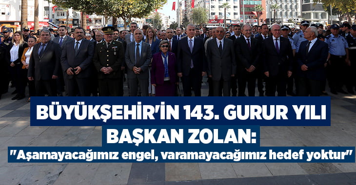 Denizli Büyükşehir’in 143. gurur yılı