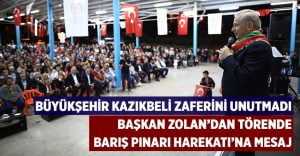 Büyükşehir tarihi zaferi unutmadı