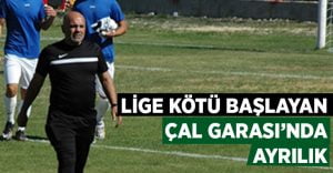 Çal Belediyespor’da ayrılık