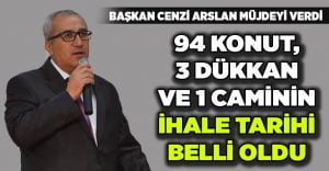 Çameli’de 94 konut, 3 dükkan ve 1 caminin ihale tarihi belli oldu