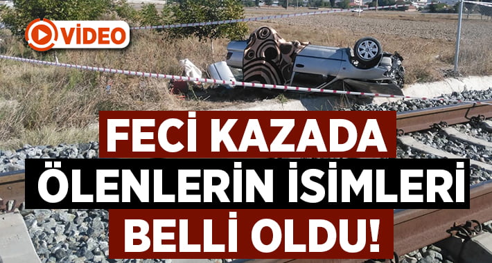 Denizli Bozkurt’taki tren kazasında Ender Korkmaz ve Sebahat Korkmaz hayatını kaybetti!