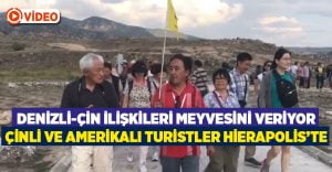 Denizli-Çin işbirliği meyvelerini veriyor, Çinliler Türkiye’ye doyamıyor