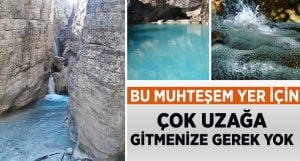 Denizli’deki eşsiz doğal güzellik görenleri mest ediyor