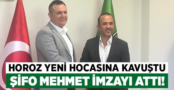 Horoz yeni hocasına kavuştu!