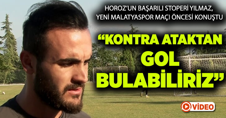 Denizlispor’un başarılı stopersi Yeni Malatyaspor maçı öncesi konuştu