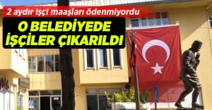 2 aydır maaş ödenmeyen belediyeden işçiler çıkarıldı