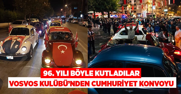 Vosvos Kulübü’nden Cumhuriyet konvoyu