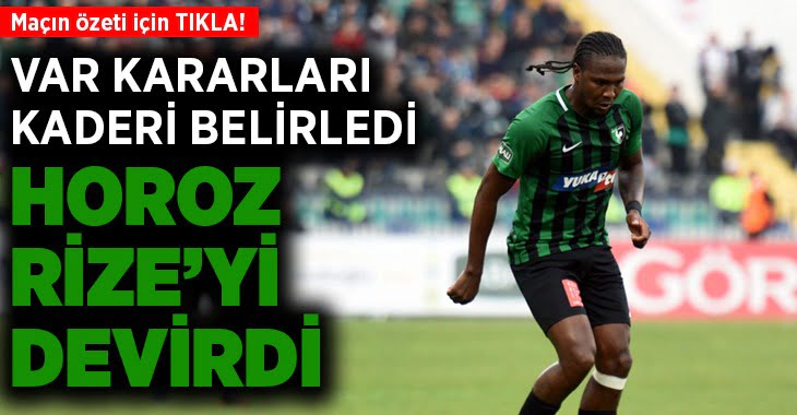 (Özet) Yukatel Denizlispor – Çaykur Rizespor maç sonucu