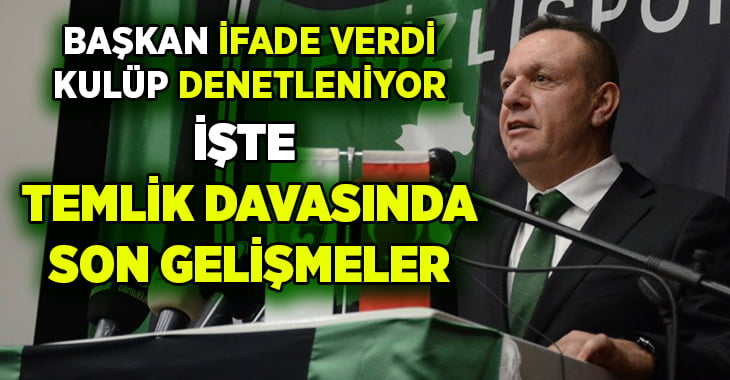 Denizlispor Başkanı Ali Çetin ifade verdi, kulüpte inceleme başlatıldı