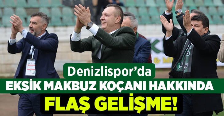 Denizlispor’da eksik makbuz koçanı hakkında flaş gelişme