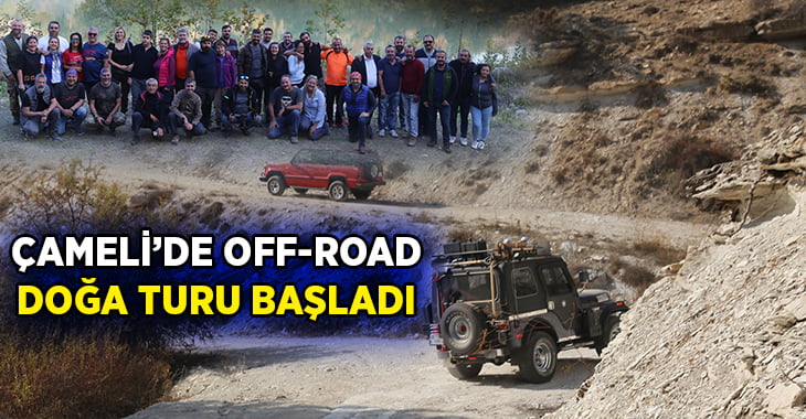 Çameli’de Off-Road doğa turu başladı