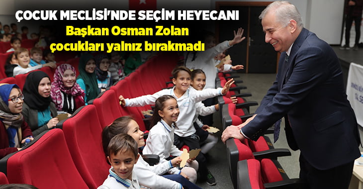 Çocuk Meclisi’nde seçim heyecanı