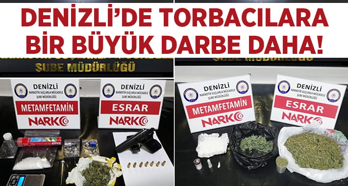 Denizli’de kapsamlı uyuşturucu operasyonu: 13 kişi tutuklandı!