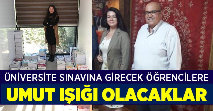 Üniversite sınavına girecek öğrencilere ‘Umut Işığı’ olacaklar