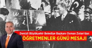 Başkan Zolan’dan Öğretmenler Günü mesajı