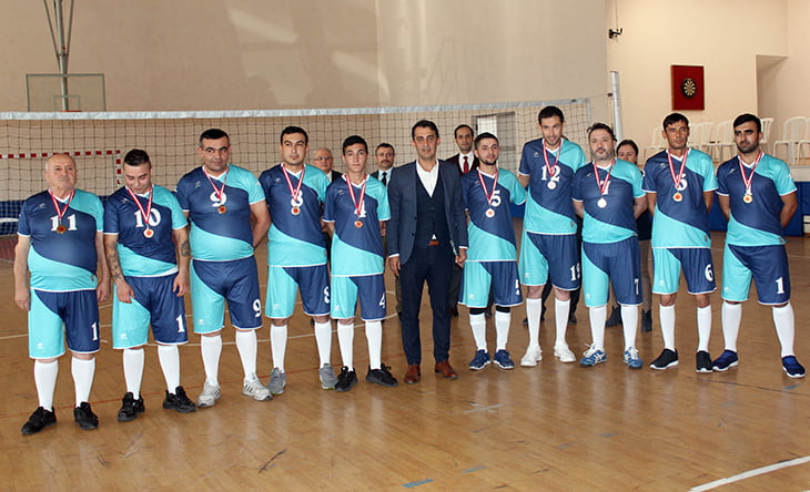 TRSM ve AMATEM hastaları voleybol turnuvası