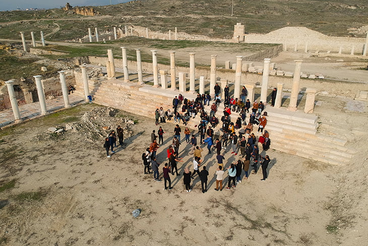 PADAM Öğrencileri Buldan İlçesini ve Tripolis Antik Kentini Gezdi