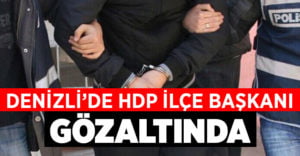 HDP’li başkan dolandırıcılık suçlaması ile hüküm giyince gözaltına alındı