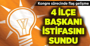 AK Parti Denizli’de 4 istifa